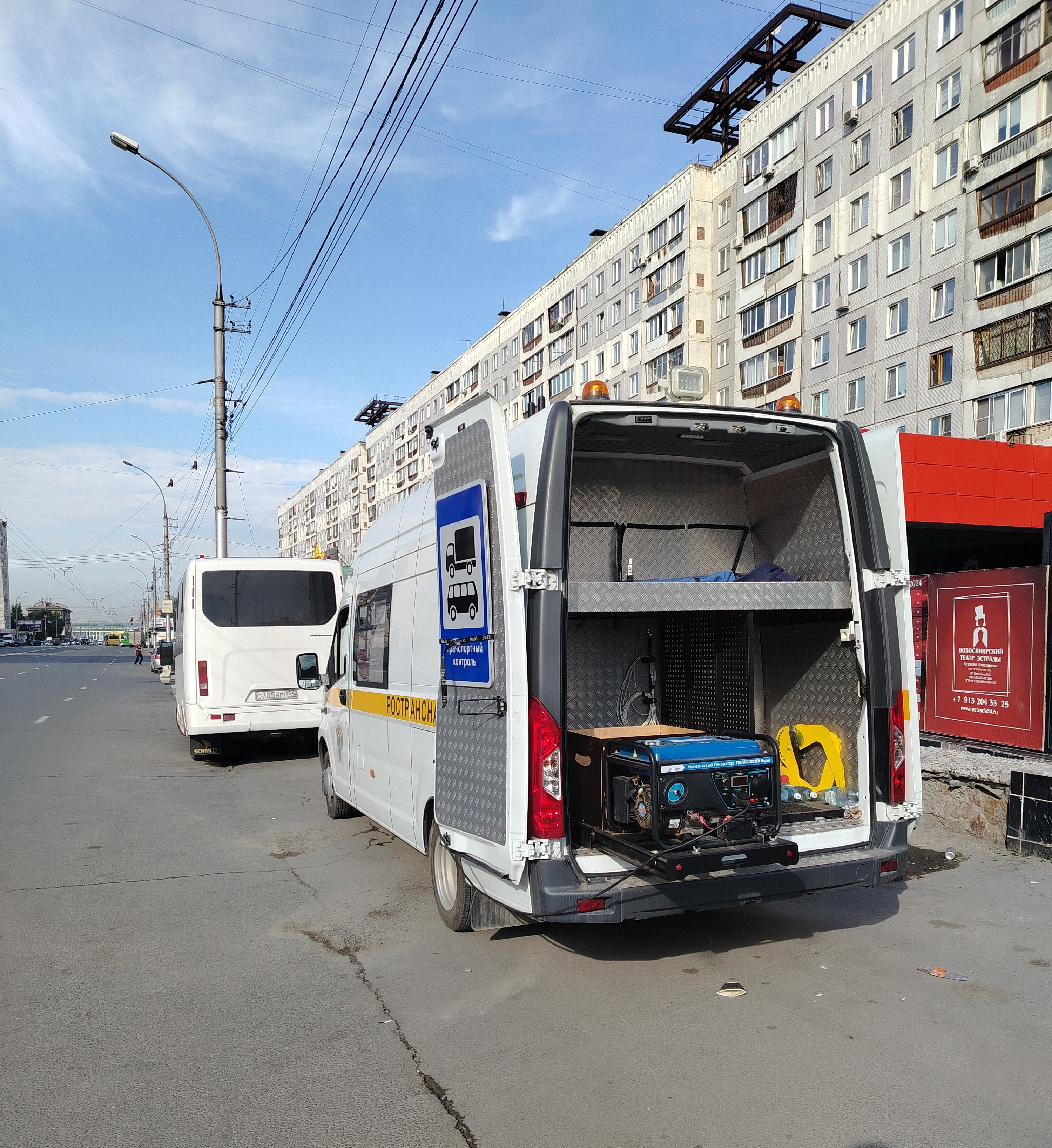 Рейд по выявлению нелегальных пассажирских перевозок в г. Новосибирске